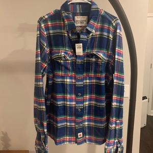 Mens Abercrombie & Fitch’s ‘American Made’ Flannel